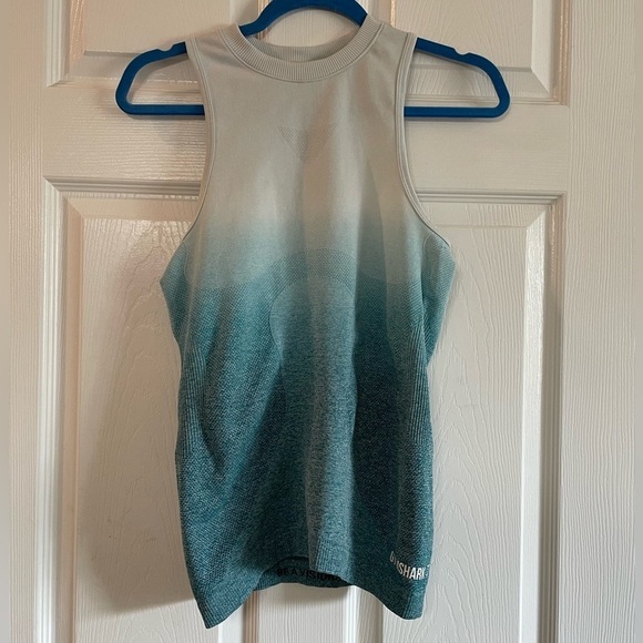 Gymshark ombré seamless vest tank top size medium - Picture 3 of 10